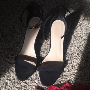 Black Strappy Heels